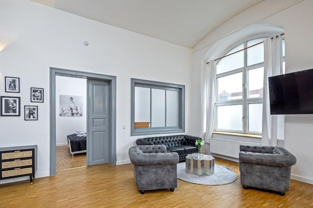 Апартаменты Loft Im Denkmal N°2 Хайденау Экстерьер фото